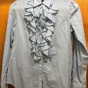 Ralph Lauren Soft Blue Cotton Shirt
